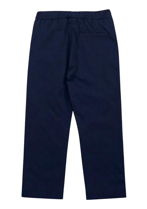Blue cotton trousers for children Manuel Ritz | 3329BLU